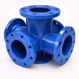 Кресты фланцевые с пожарной подставкой ППКФ