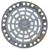 Дождеприемник чугунный круглый на шарнире ДМ2 (С250) 1-60