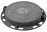 Люк чугунный телефонный ГТС тип "Т" с замком ГОСТ 8591-76 СИ