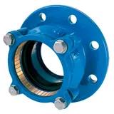 Муфта фланцевая чугунная ПФРК для ПЭ труб Ду250 Ру10/16 (диаметр ПЭ 250)