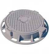 Люк чугунный Т (С250)-К.2.7-60 на шарнире, с замком и резиновой прокладкой