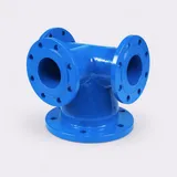 Тройники фланцевые с пожарной подставкой ППТФ