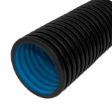 Труба двустенная жесткая УФ НГ 160 SN8, черная, длина 6м