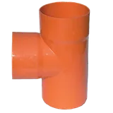 Тройник для двустенных труб 90° 125