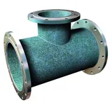 Тройник чугунный фланцевый ТФ 400х150