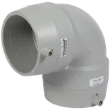 Отвод электросварной PE-RT 90° 225 SDR 11 Тип II белый