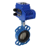 Затвор дисковый поворотный Ду100 Ру16 с электроприводом Benarmo