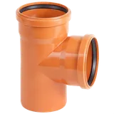 Тройник НПВХ наружный 90° 400/110