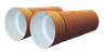 Труба ПП гофрированная двухслойная DN/OD  800 SN16 длина 6м