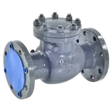 Клапан обратный стальной поворотный 19с76нж Ду80 Ру16