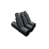 Тройник редукционный сварной сегментный 45°  225/110 SDR17 ПЭ 100