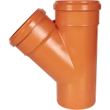 Тройник ПП наружный 45° 200/200