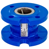 Клапан обратный чугунный осевой Ду80 Ру16 Ридан