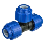 Тройник компрессионный равносторонний 25