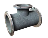 Тройник чугунный фланцевый ТФ 350х300 (ВЧШГ)