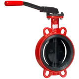 Затвор дисковый поворотный Ду80 Ру16 с редуктором Гранвэл