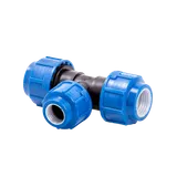 Тройник компрессионный редукционный 63x32x63