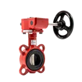 Затвор дисковый поворотный Ду1000 Ру16 с редуктором Гранвэл