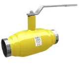 Кран шаровый приварной полнопроходной КШЦП ГАЗ Ду100 Ру25