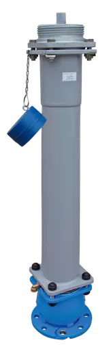 Гидрант пожарный фланцевый чугунный с двойным запиранием DN100 Н=1500