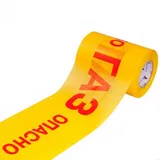 Лента сигнальная Газ ЛСГ-200 "Огнеопасно газ" ролик 500м