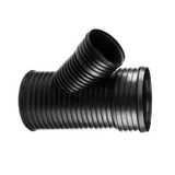 Тройник литой гофрированный 45° КОРСИС DN/OD 160