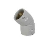 Отвод электросварной PE-RT 45° 160 SDR 11 Тип II белый